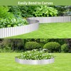 Corrugated Metal Garden Edging, 10"×20Ft Landscape Edging Border for Garden,
