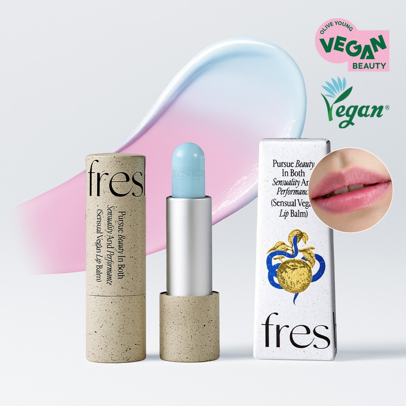 freshian Sensual Vegan Lip Balm (Set/Single) (12 Colors) - [SET]