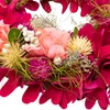 Northlight Mixed Floral and Berries Artificial Spring Wreath, 12.5", Pink