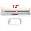 Extreme Max 3006.7087 12" Galvanized Swivel-Top Bunk Bracket with Hardware