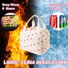 JBLJDWD Lunch Bags for Women, Lunch Bag Strawberry White Lunch