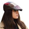 Donegal Touring Cap Tweed Hat (Large, Patchwork)
