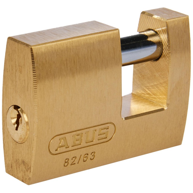 ABUS 11571 Monoblock Brass Shutter Padlock with 8501 Alike Keyed