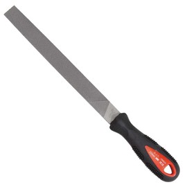 SK11 鉄工ヤスリSG 柄付 荒目 平 200mm