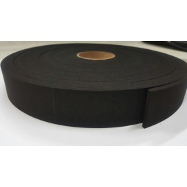 ALL ABOUT RUBBER 1/4 X2"X 50 FT ROLL CLOSED CELL SPONGE RUBBER NEOPRENE/EPDM BLEND  FREE SHIPPING