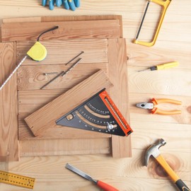 Positioning Triangle Ruler,Triangle Speed Square Multifunctional Woodworking Ruler | Sturdy Square Angle Ruler Square Ruler Protractor for Framing Roofing Construction