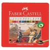 Faber-Castell Classic 24-Colour Pencils in Metal Tin Box