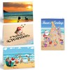 Ultimate Beach Christmas Card Variety Pack - 36 Beach Cards
