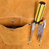 Thickened Anti Scald Apron with Pockets Electrician Woodworking Wear Resistant