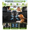 Dog Car Seat Cover for Back Seat – Waterproof Polyester