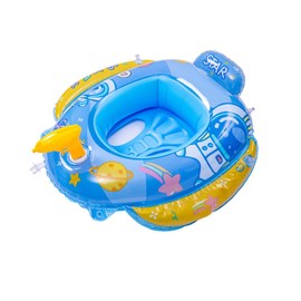 Dganli Float, Children's Baby Float, Foot Holder, Baby Float, Swimming Ring, Strong Buoyancy, Multi-layer Airbag, Cute Print, Water Play, Bath, Pool, Beach, Inflatable Inflator, For Kids, Boys, Girls