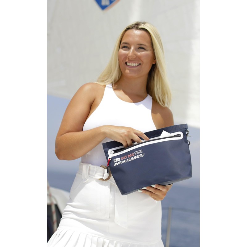 Marine Business Waterproof Document Bag, IPX6 Dry Bag, Blue, blue