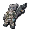 Tacopgear Teddy Bear German Army Soldier Army Patch