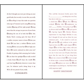 Quiplip Funny Fill-In-The-Blank Congrats Day and Birthday Cards, 6-Pack (QL20236PCK)