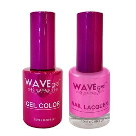 WAVEGEL Soak-Off Gel & Nail Lacquer Matching Duo Set - Princess Collection - #79 Secret Poison I 0.5 Oz