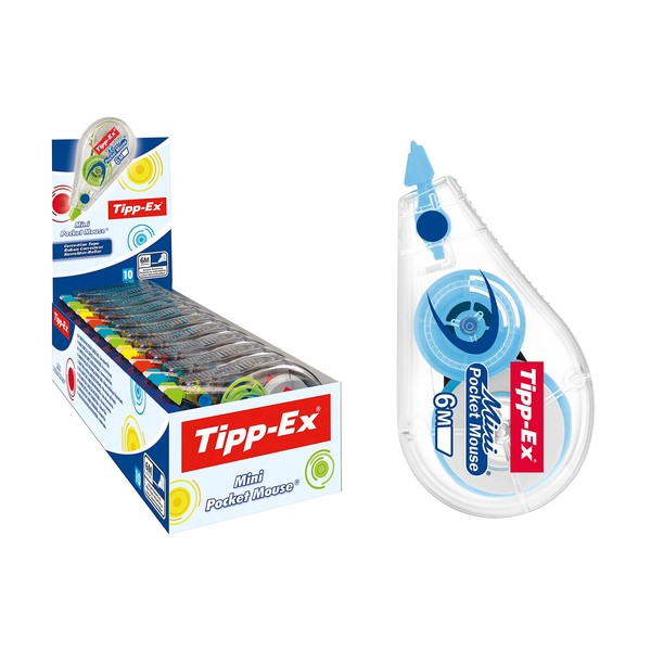 Tipp-Ex 926397 Fashion Mini Pocket Mouse Correction Tape Roller 5