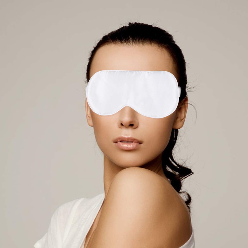 Artibetter Sleep Silk Sleep Comfortable Blindfold Eyeshade Satin Eye Covers