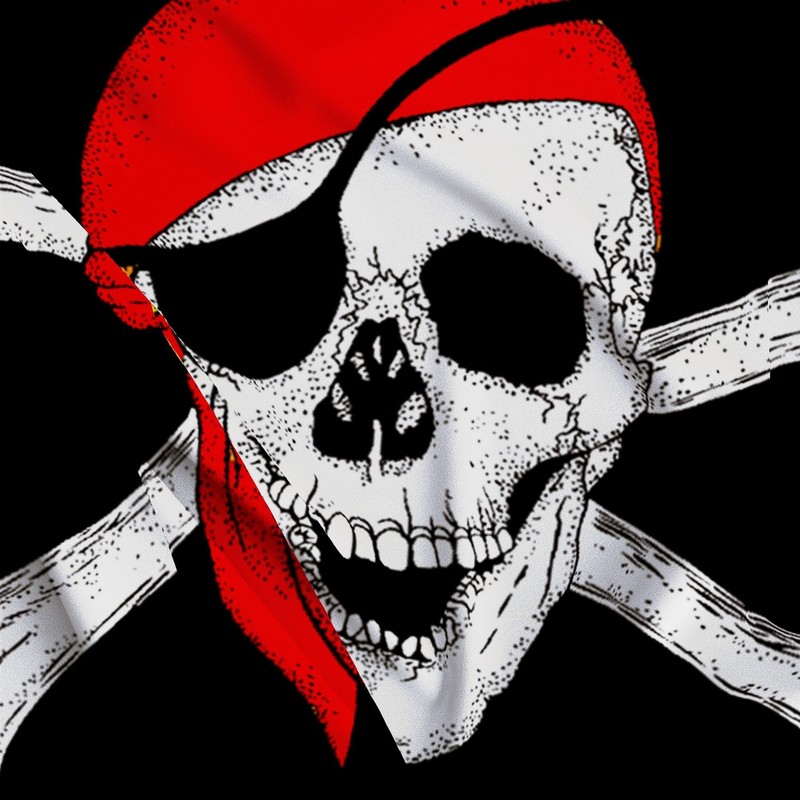 Pirate Flag – Jolly Roger Flag - Double-sided Print –