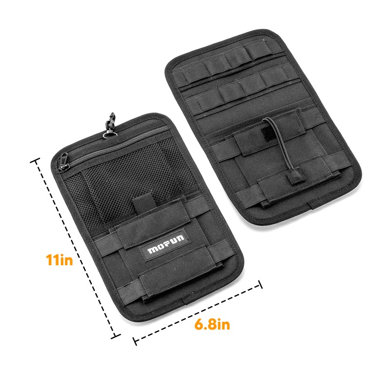MOFUN Motorcycle Saddlebag Organizers for Harley Hardbags Internal Tool Bags