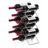 Mango Steam 10 Bottle Wine Rack, Silver