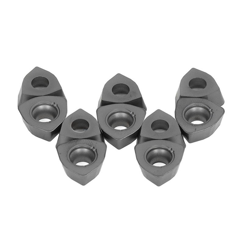 10Pcs Carbide Turning Inserts Indexable Coated Blade for Wood Milling