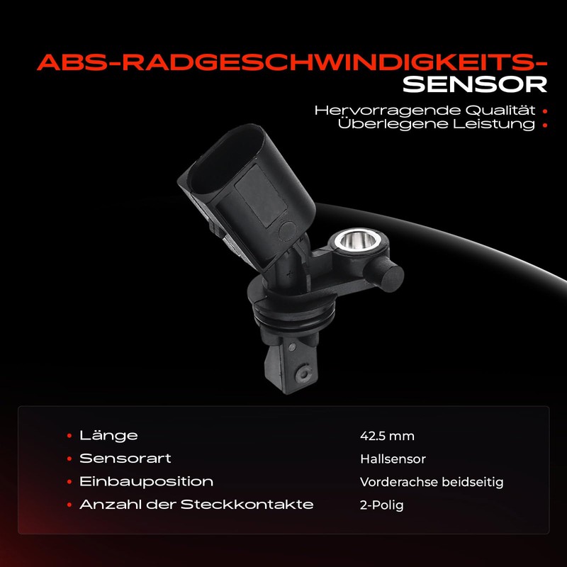 ABS Sensor Rear Right for A-m-a-r-o-k 2H 2HA 2HB S1B