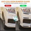 HARFINGTON 8pcs Car Bumper Guard Strip Anti-Collision Anti-Scratch Bumper Protector