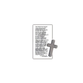 Agora Cross in My Pocket Set with Blank Cross and Poem Card (25)
