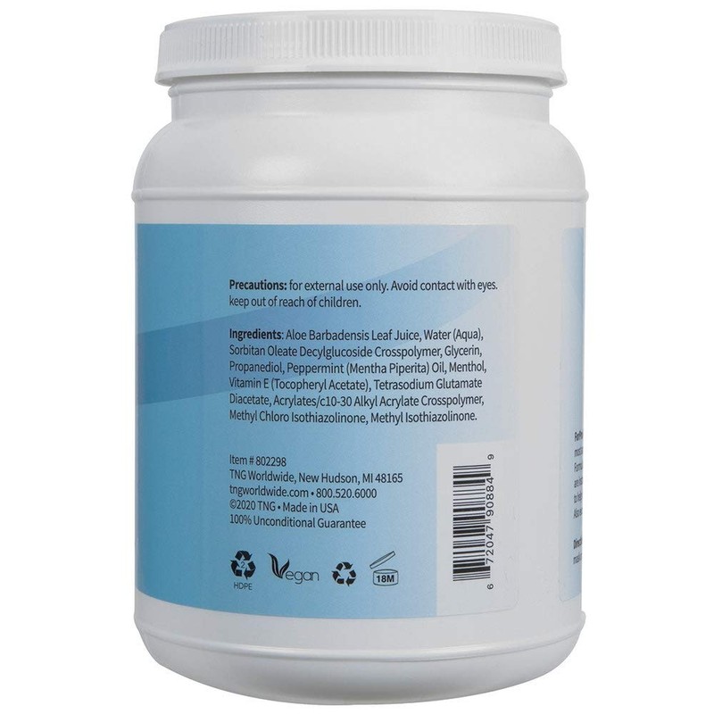 ForPro Professional Collection Premium Peppermint Cooling Gel, Instantly Cools, Revitalizes