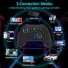 2.4G Wireless PC/Switch Controller with RGB Lighting/Programming Keys/Hall Joysticks/Hall Triggers/Vibrations,Three-Mode