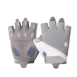 WEZCHUGHAOL Gym Workout Gloves – Professional Ventilated Weight Lifting Gloves with Wrist Support for (Gray, M)