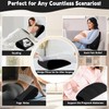 TheClover Inflatable Wedge Pillow for Sleeping - Leg Elevating Pillow