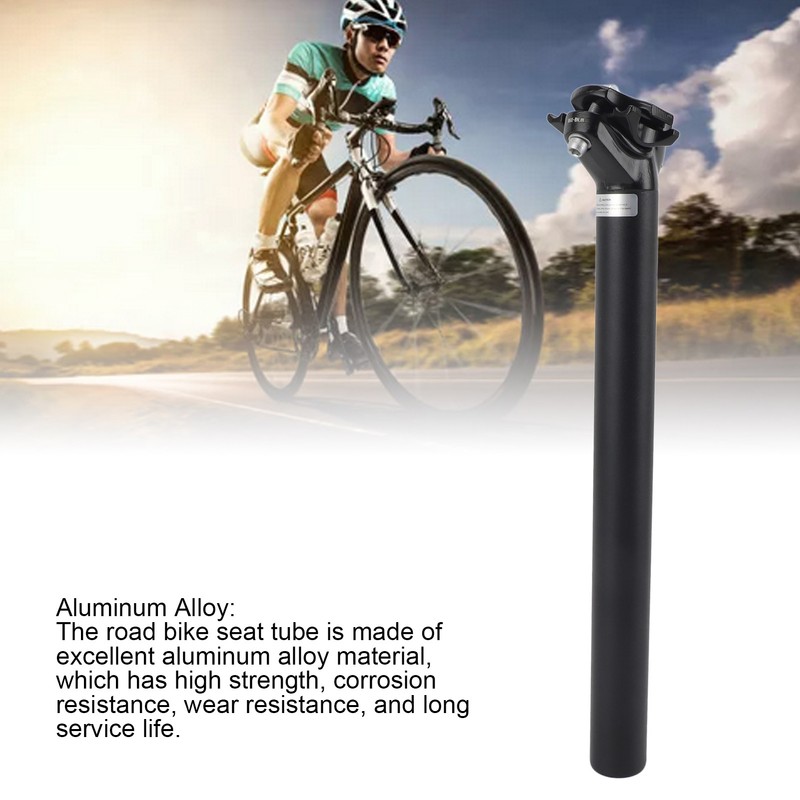 Bike Seatpost Replacement Aluminum Alloy Adjustable Angle Bicycle Seat Tube