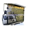 ECOTRIC Tinted/Smoke Windshield Compatible with 1995-2003 Yamaha G14 G16 G19