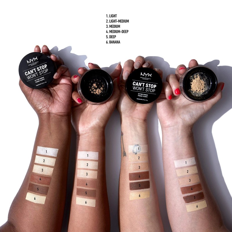 NYX PROFESSIONAL MAKEUP Can't Stop Won't Stop Loose Setting Powder