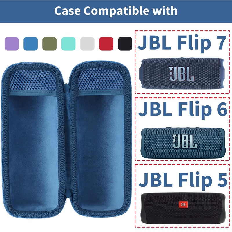 Peyyargo Hard Protective Case Compatible with JBL Flip 7/ Flip
