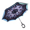 Parquet 2-Pack Double Layer Inverted Umbrellas - Colored Leaves and