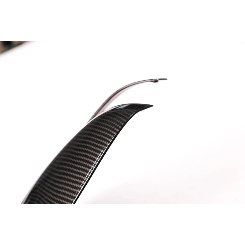 car-attention Carbon Fiber Rearview Mirror Cover Frame Cap For Benz