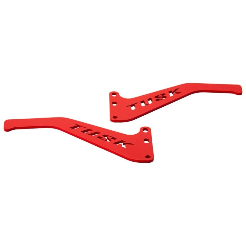 Tusk Door Latch Handles Red - Can-Am Maverick X3