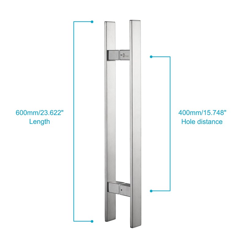 TOGU TG-6018 24 inches Solid Standoffs Heavy-Duty Commercial Grade-304 Stainless