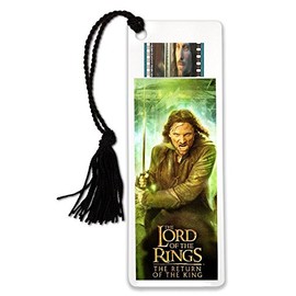 Lord of The Rings - Aragorn - Return of The King - FilmCells Bookmark - Features Real Clip of 35mm Film