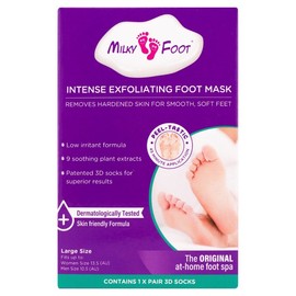 Milky Foot Intense Exfoliating Foot Mask (Large)