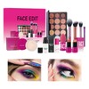 Face Makeup Set - Makeup Brushes Eyeshadow Palette Primer,Long-Lasting Cosmetic