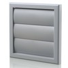 Cooker Hood Wall Ventilation Duct Gravity Flap Shutter Vent Kit