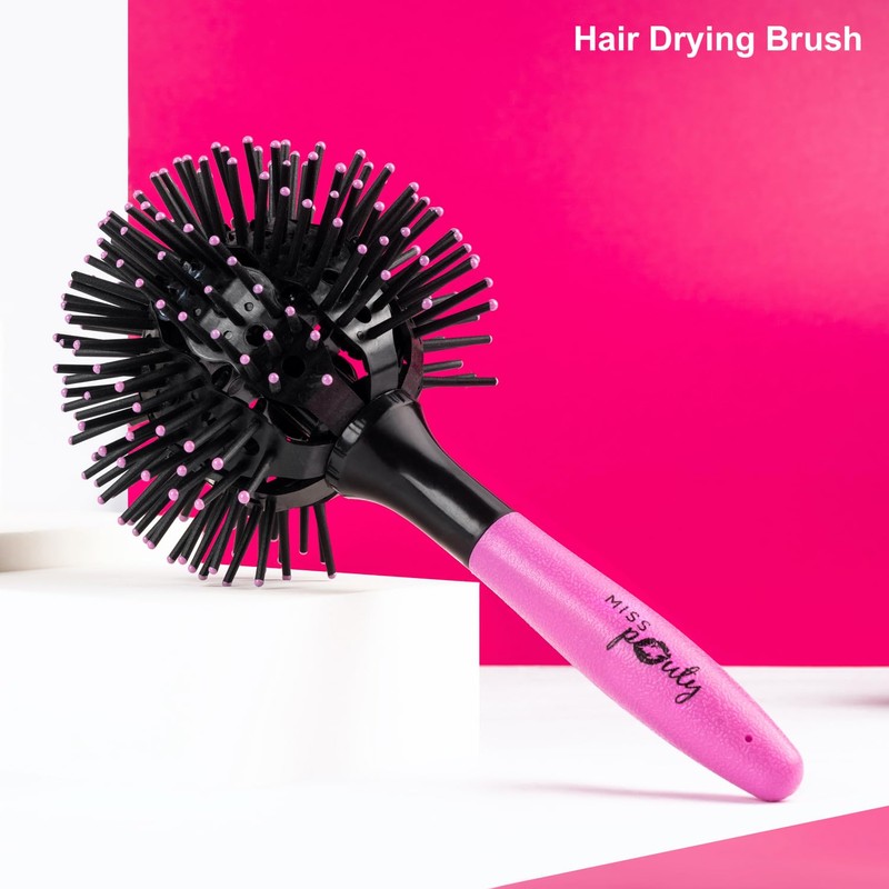 Miss Pouty Amazeball 8-in-1 Sphere Blowdry Hair Brush