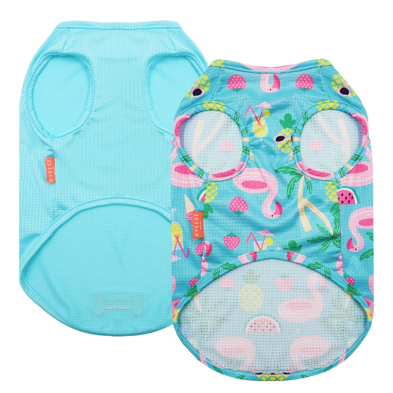 KYEESE 2 Pack Dogs Shirts Hawaii Quick Dry Lightweight Dog