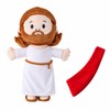 Cartoon Jesus Plush Doll Pillow – Soft Stuffed Character Toy