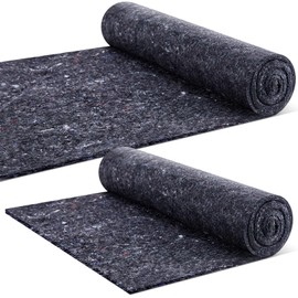 Frienda 2 Pcs Dishwasher Insulation Blanket Cotton Insulation Blanket Sound Roll for Wall, Pipe, Dishwasher(Grey,16 x 48 x 0.2 Inches)