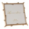 Lawrence Frames Metal Picture Frame, Natural Branch Design, Gold, 4x4