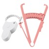 LALAFINA 1set Caliper Measuring Tape Accurate Skinfold Caliper Measurement Tool